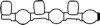GLASER X59473-01 Gasket, intake manifold